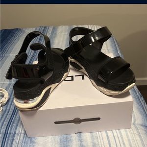 Used Aldo platform sandals